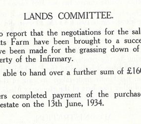 sale of land