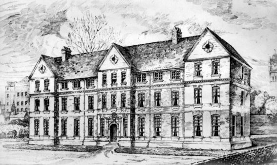 Victoria Nurses Home sketch