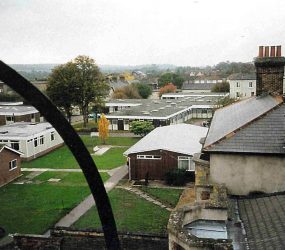 Mix of old and newer wards at Old Manor Hospital
