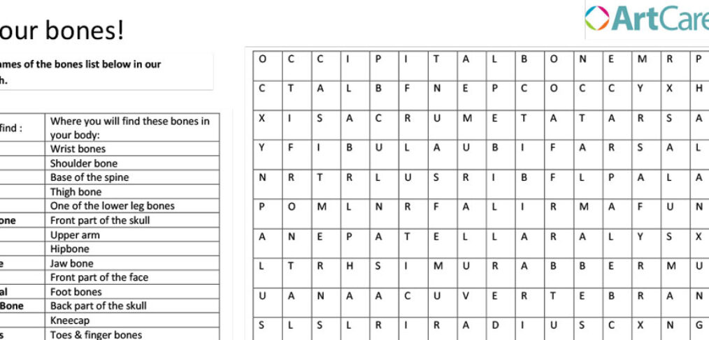 Preview of a wordsearch