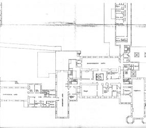 Floor plan with room labels