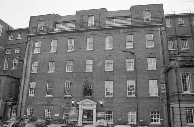 front facade of Salisbury General Infirmary