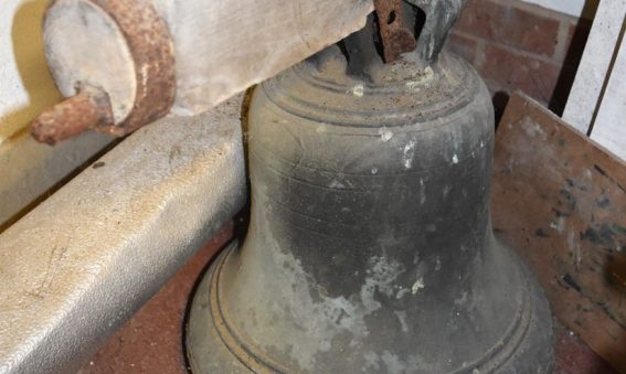 Infirmary bell in storeroom