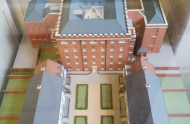 Photograph of architect's model