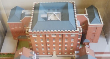 Photograph of architect's model