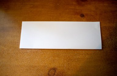 folded paper