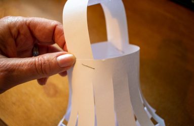 handle stapled on