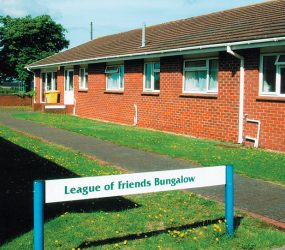 Exterior view of bungalow
