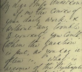 Letter from Florence Nightingale, 27 Feb 1862, page 1