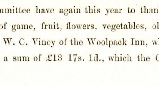 image of extract from the SGI annual report 1897, mentioning Spot's contribution to fundraising