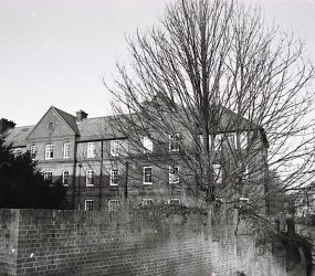 view of front of building, River Avon on one side
